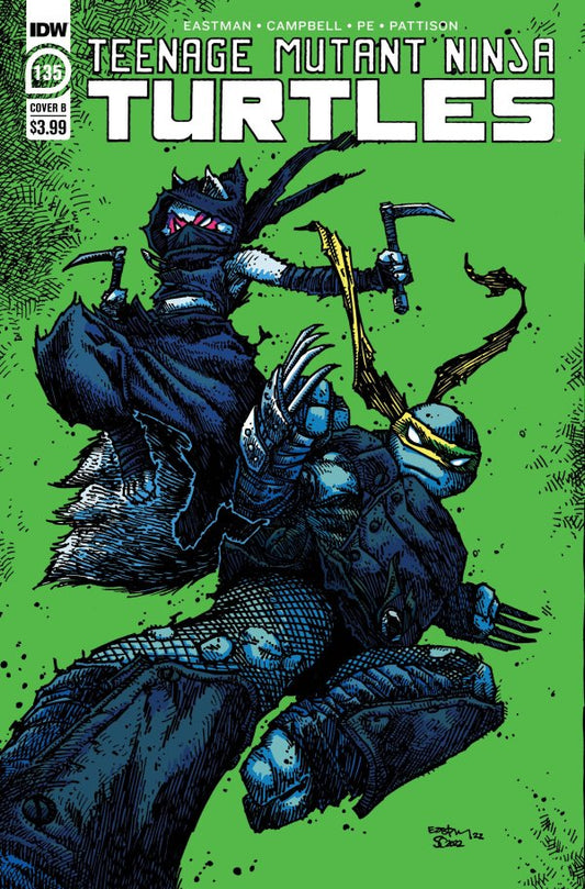Teenage Mutant Ninja Turtles #135 Cover B Kevin Eastman Variant