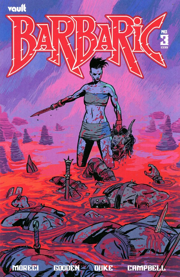 Barbaric #3 Cover B Hixson