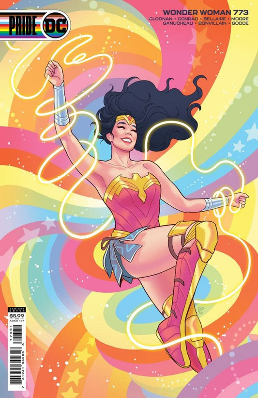 Wonder Woman #773 Paulina Ganucheau DC Pride Card Stock Variant