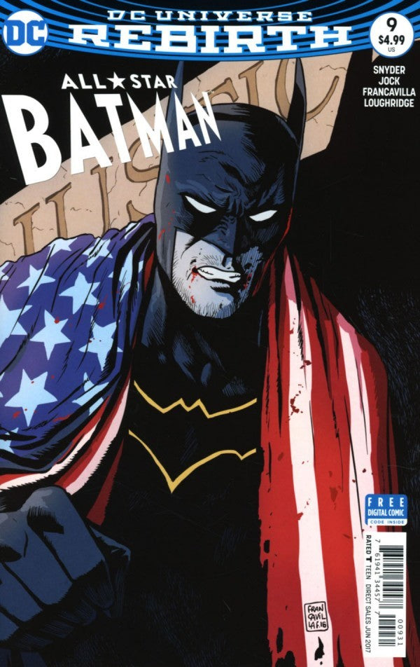 All Star Batman #9 Francavilla Variant Edition