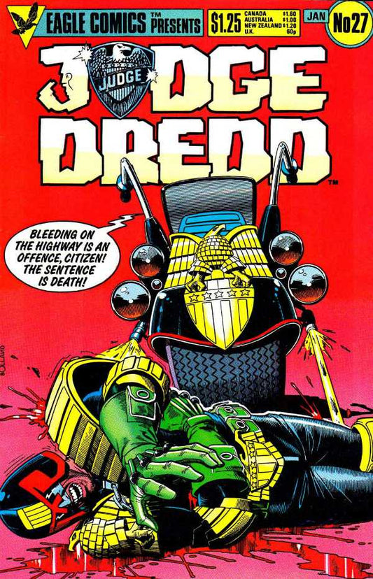 Judge Dredd #27 (1986) (Mid Grade)