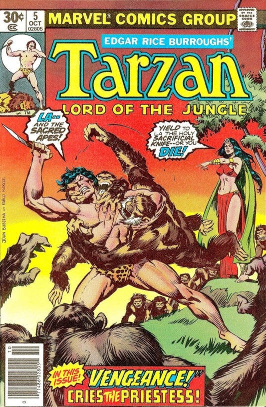 Tarzan #5 (F/VF)