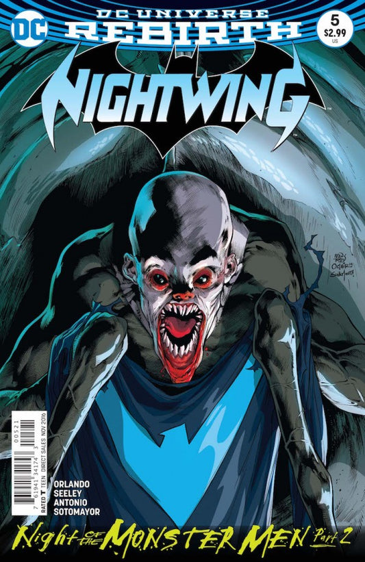 Nightwing #5 Variant Edition (Monster Men)