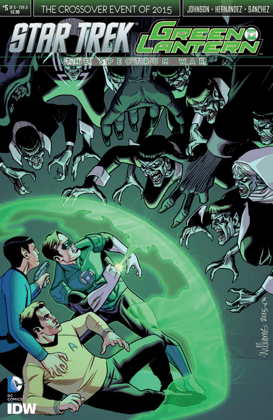 Star Trek/Green Lantern: Spectrum War #5 (High Grade)