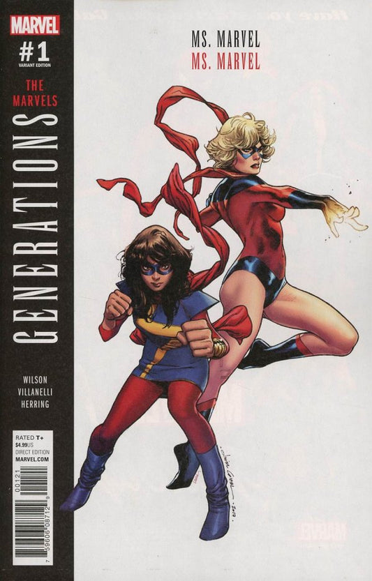 Generations: Ms. Marvel & Ms. Marvel #1 Olivier Coipel Variant