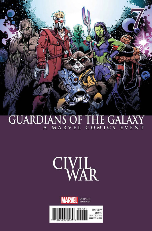 Guardians of the Galaxy #7 Bagley Civil War Variant