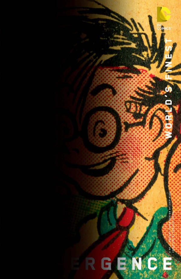 Convergence Worlds Finest Comics #2 Chip Kidd Variant Edition