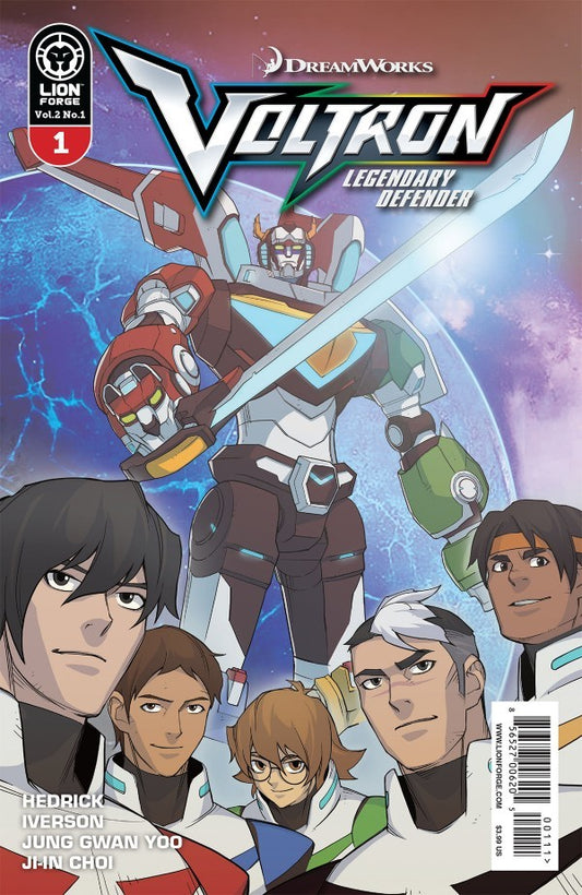 Voltron Legendary Defender Volume 2 #1
