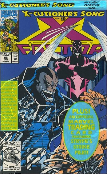 X-Factor #86 Polybagged (1993) (High Grade)