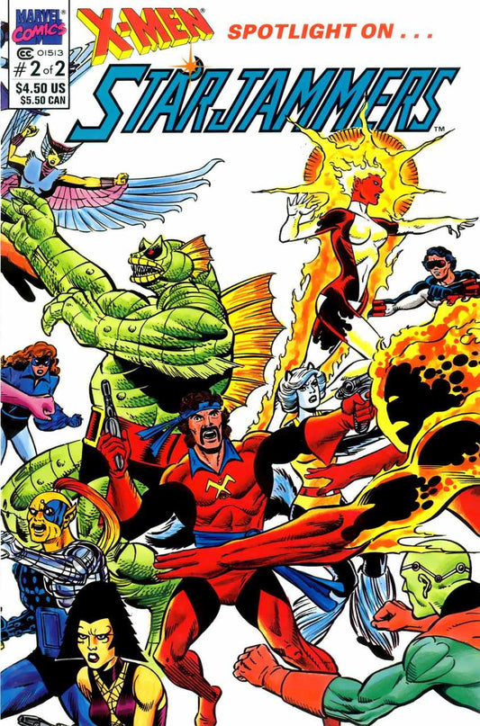 X-Men Spotlight on... Starjammers #2 (1990) (High Grade)