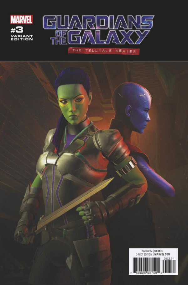 Guardians of the Galaxy: The Telltale Series #3 Game Cover
