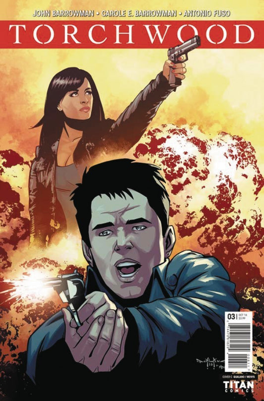 Torchwood #3 Cover C Qualano