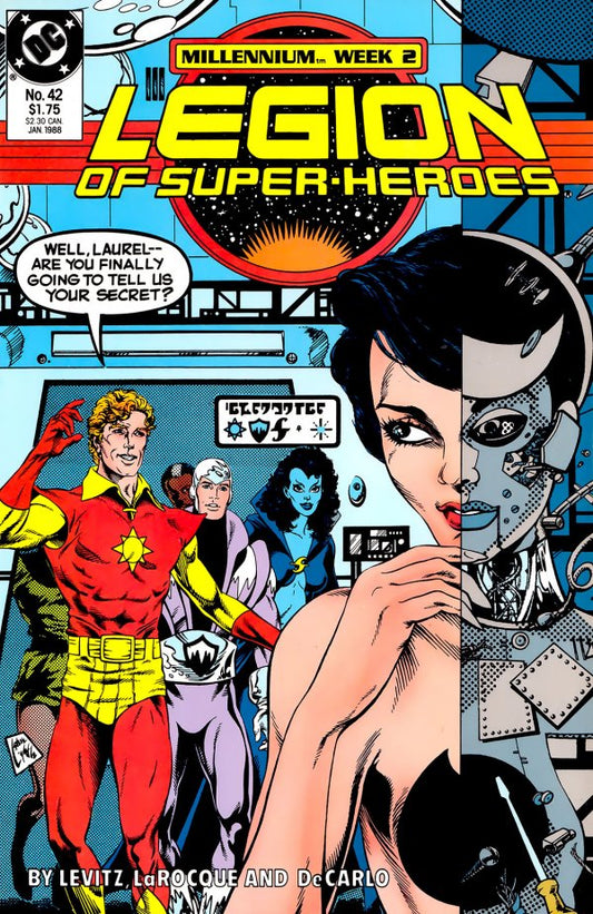 Legion of Super-Heroes #42 (1988) (Mid Grade)