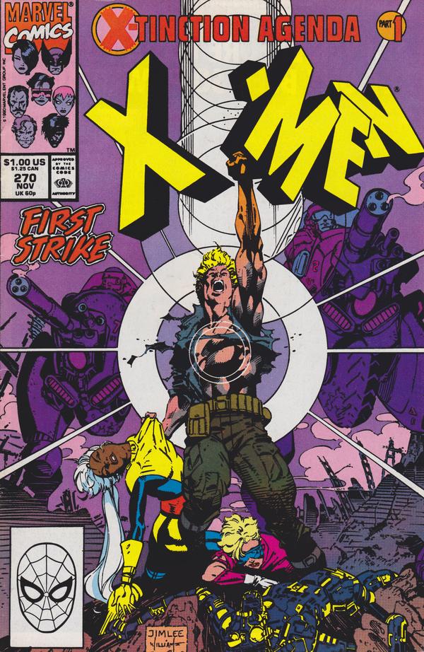 Uncanny X-Men #270 (1990) (Mid Grade)