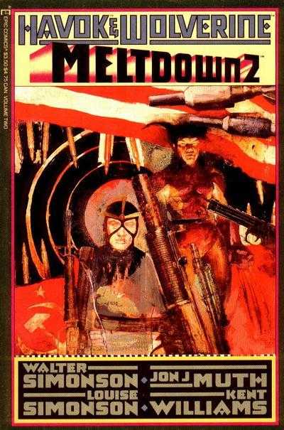 Havok and Wolverine Meltdown #2