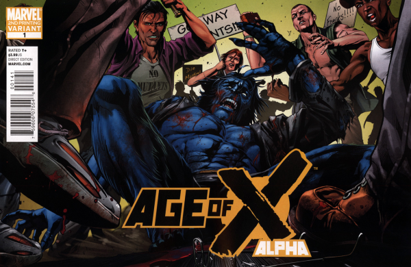 Age of X: Alpha #1 2nd Printing Will Conrad Wraparound
