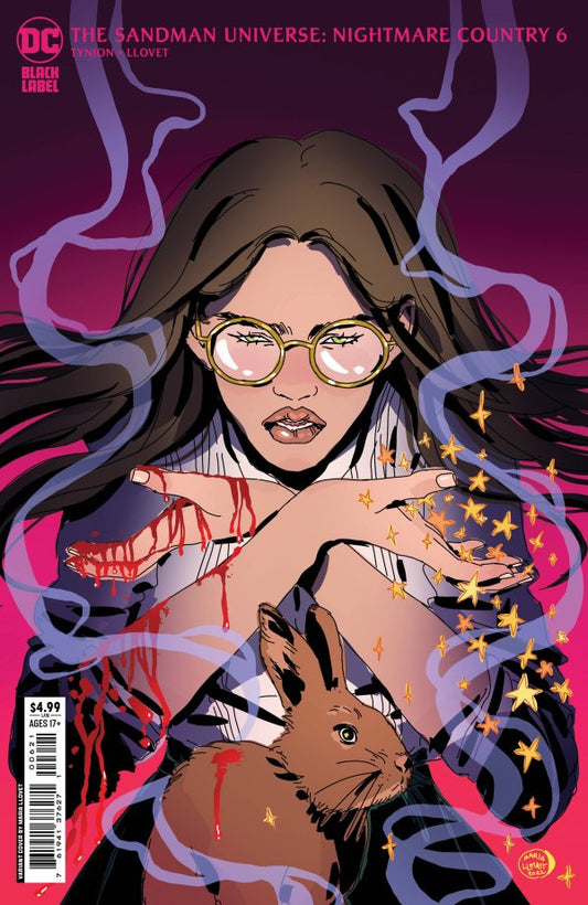 Sandman Universe Nightmare Country #6 Cvr B Llovet Card Stoc