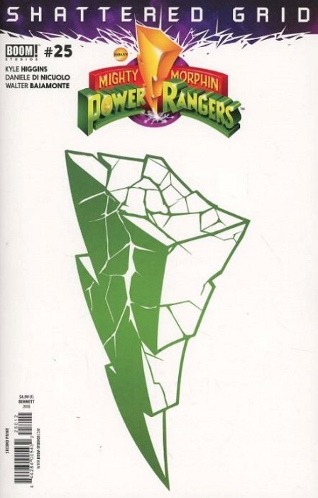 Mighty Morphin Power Rangers #25 2nd Printing