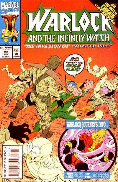 Warlock and the Infinity Watch #22 (Mid Grade) (1993)