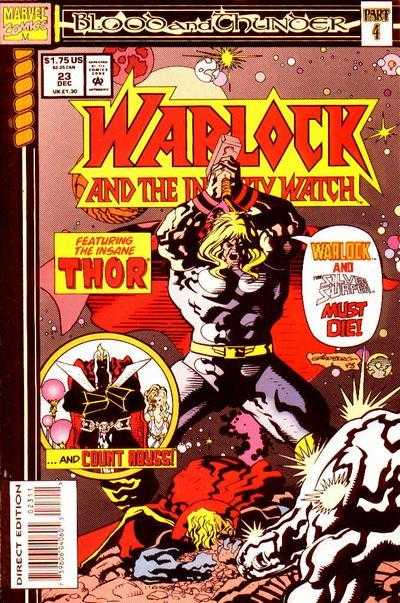 Warlock and the Infinity Watch #23 (1993) (Mid Grade)