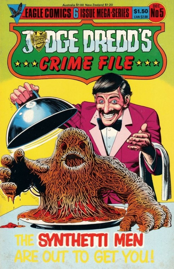 Judge Dredd's Crime File #5 (1985) (Mid Grade)