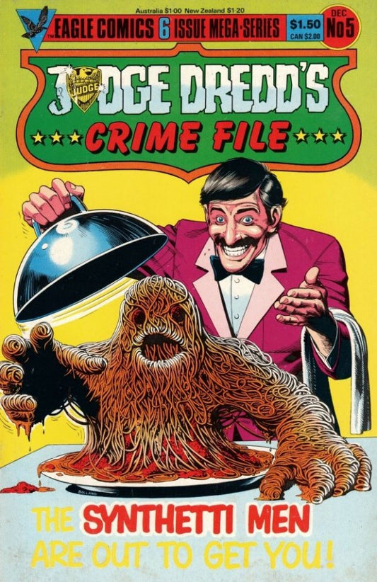 Judge Dredd's Crime File #5 (1985) (Mid Grade)