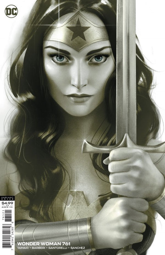 Wonder Woman #761 Card Stock Variant Cover by Joshua Middleton