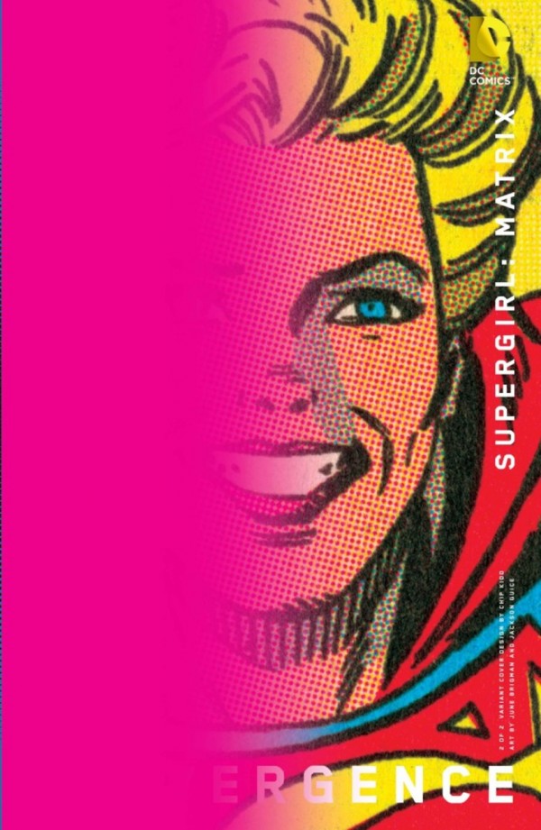 Convergence Supergirl Matrix #2 Chip Kidd Variant Edition