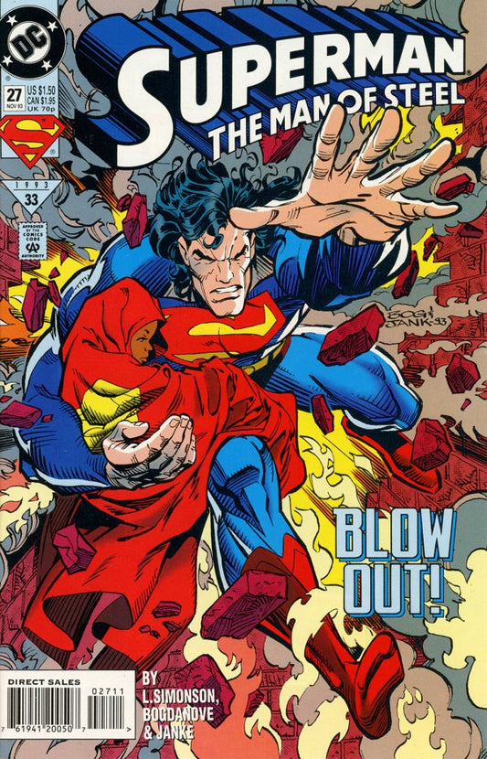 Superman: The Man of Steel #27 (1993) (Mid Grade)