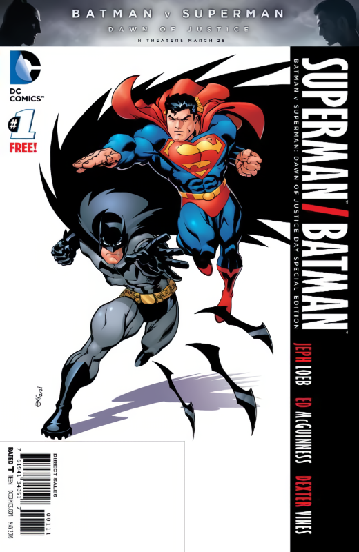 Superman / Batman: Batman v Superman - Dawn of Justice Day Special Edition #1