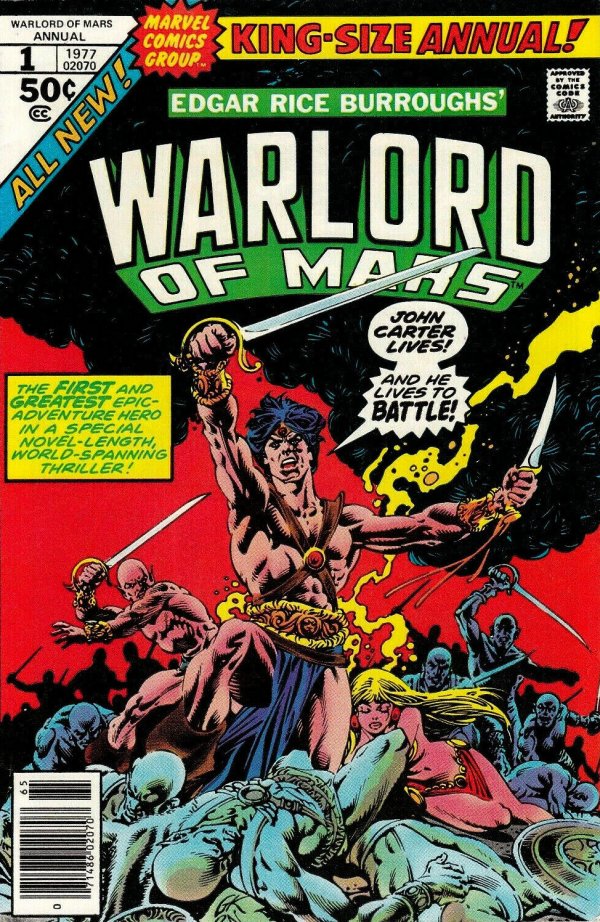 John Carter, Warlord of Mars Annual #1