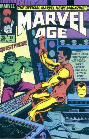 Marvel Age #18 (1984) (Mid Grade)
