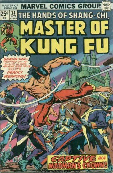 Master of Kung Fu #34 (1975) (Mid Grade)
