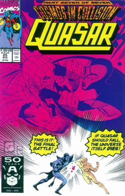 Quasar #25 (1991) (Mid Grade)