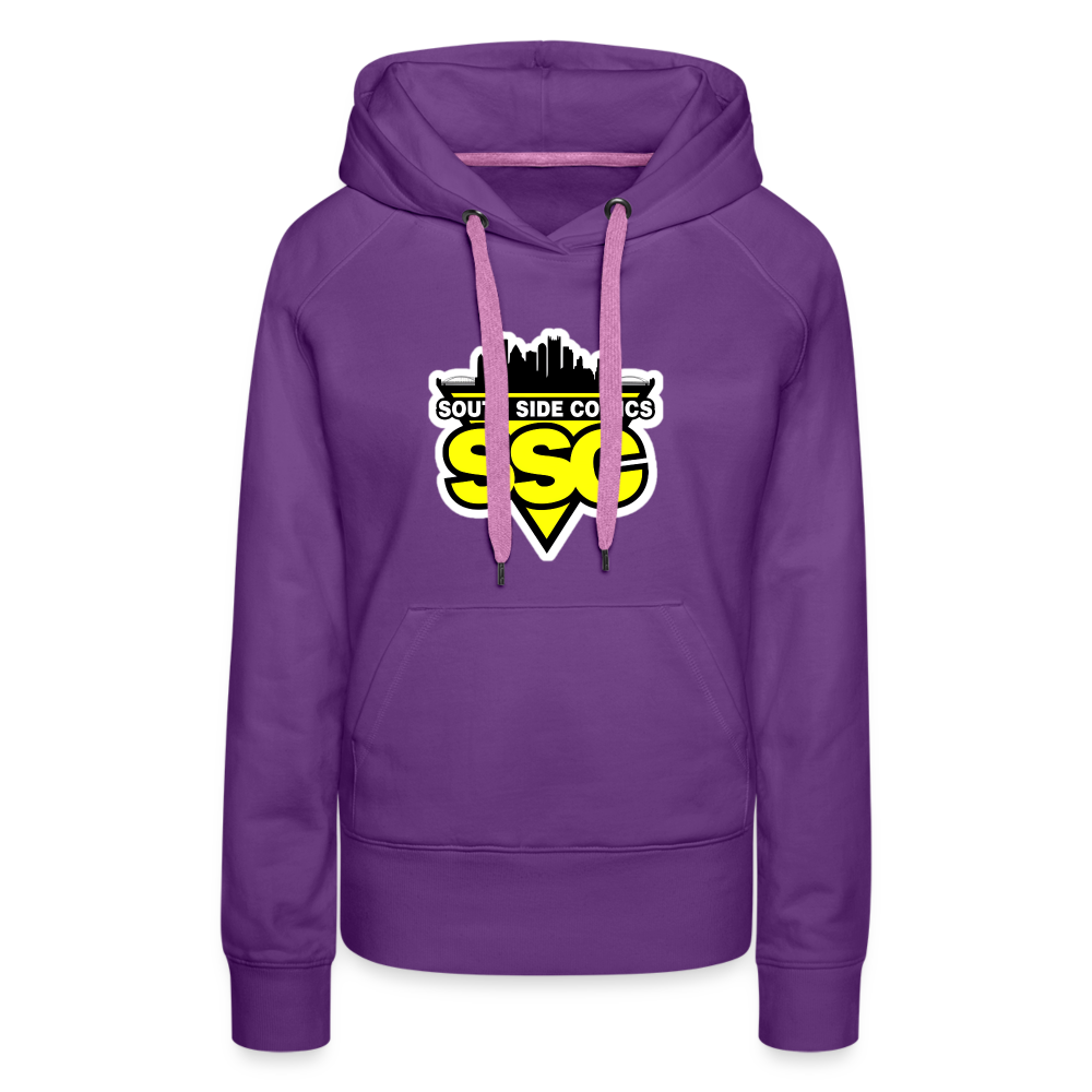 Women’s Store Logo Premium Hoodie - purple 