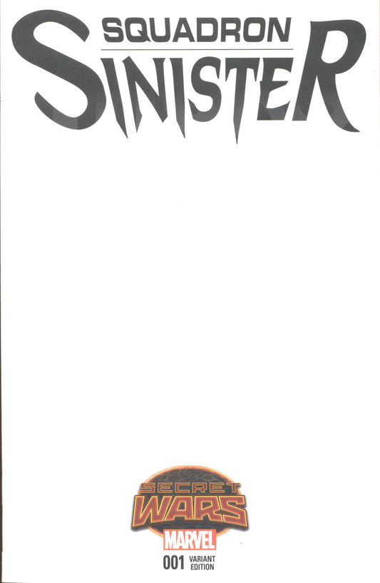 Squadron Sinister #1 Blank Variant