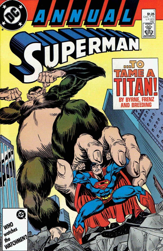 Superman Annual #1 (1987) (High Grade)