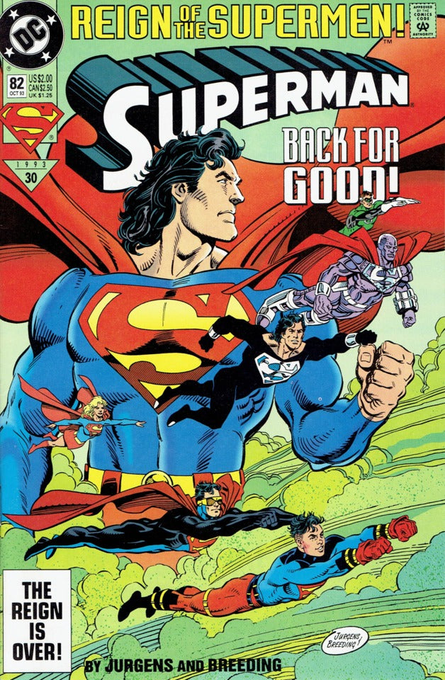 Superman #82 (1993) (High Grade)