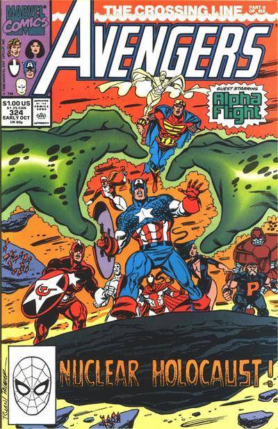 The Avengers #324 (1990) (Mid Grade)