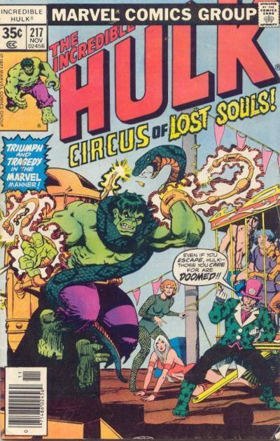 The Incredible Hulk #217 (1977) (Low Grade)