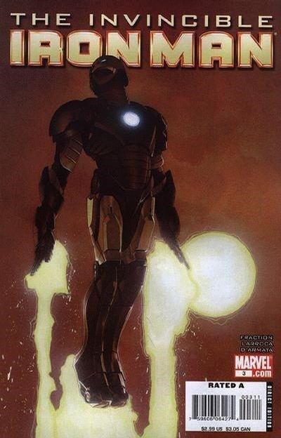 Invincible Iron Man #3 Travis Charest Variant