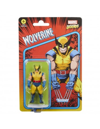 Wolverine Marvel Retro Legends 3-3/4in Af