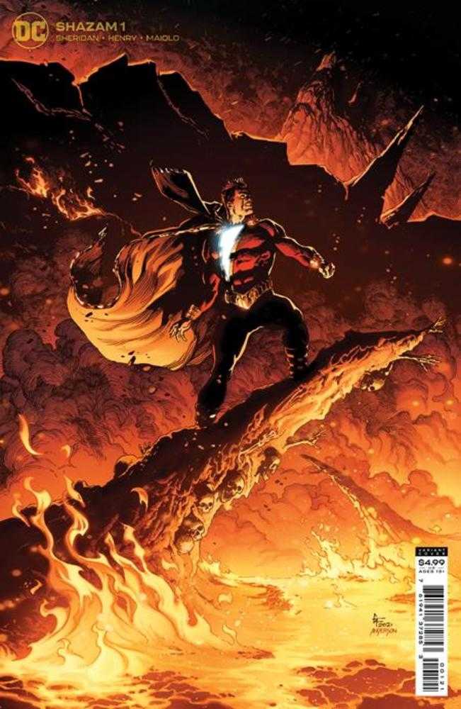 Shazam #1 (Of 4) Cover B Gary Frank Card Stock Variant