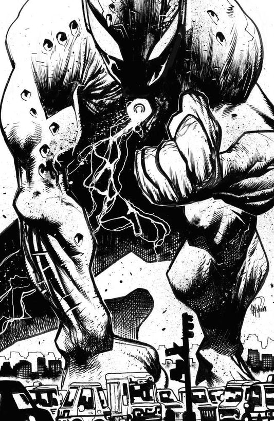 Skybound X #1 Cover F 10 Copy Variant Edition Black & White Harren (Mature)