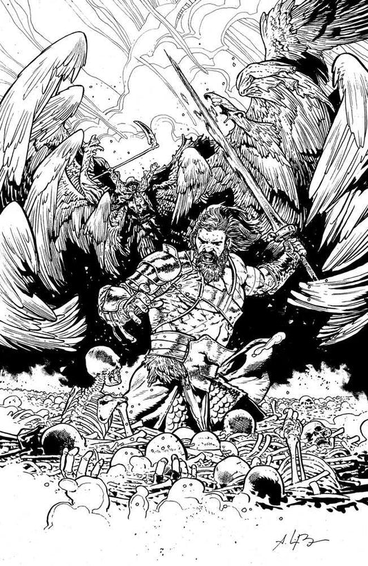 Skybound X #2 Cover D 10 Copy Variant Edition Black & White Bressan (Mature)