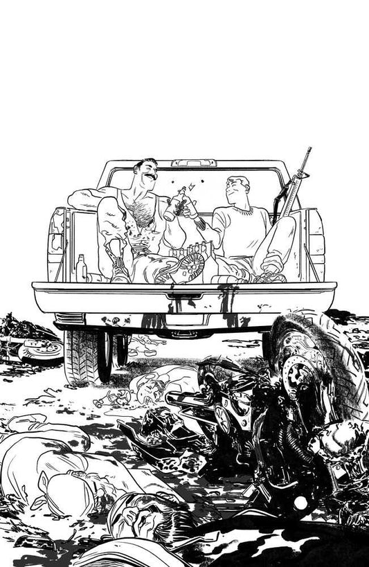 Skybound X #3 Cover F 10 Copy Variant Edition Black & White Henderson (Mature)