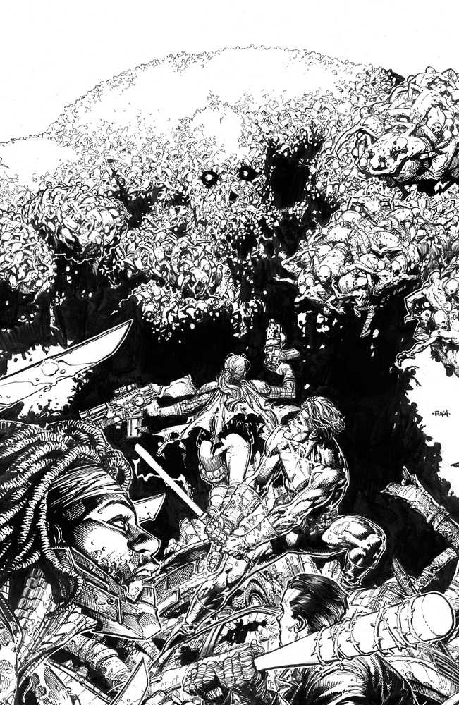 Skybound X #5 Cover F 25 Copy Variant Edition Black & White Finch