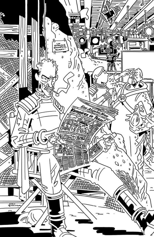 Skybound X #5 Cover D 10 Copy Variant Edition Black & White Schweizer