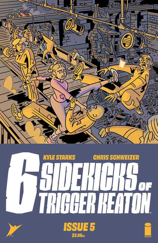 Six Sidekicks Of Trigger Keaton #5 Cover A Schweizer (Mature)