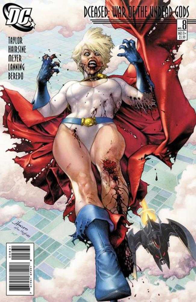 Dceased War Of The Undead Gods #8 (Of 8) Cover B Jay Anacleto Homage Card Stock Variant